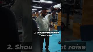 Strength workout day 5 shorts motivation volg [upl. by Eelta56]