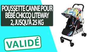 Avis Poussette canne pour nouveauné jusqu’à 25 kg avec capote extensible et siège inclinable [upl. by Adel]