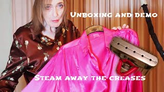 Big Unboxing and Demo  My latest purchase for my clothes Propress steamer [upl. by Shana]