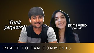 Nani and Ritu React To Fan Comments  Tuck Jagadish  Amazon Prime Video [upl. by Ecart]