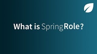 What is SpringRole [upl. by Tracey]