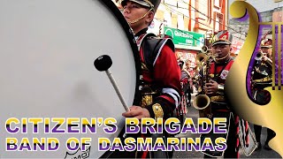 Citizens Brigade Band of Dasmarinas CBBD  GRAND PARADE  Ulo ng Apo Festival 2023 💂🏻‍♀️🎼🎶🎵🎺🎷📯 [upl. by Amyaj905]