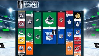 My NHL playoff bracket New York Rangers win Stanley Cup [upl. by Luz]