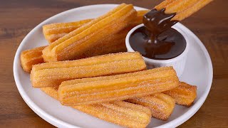 How to make PERFECT CHURROS with Hot Chocolate [upl. by Marv591]