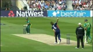 Stuart Broad 5 for 23 v South Africa 2nd ODI 2008 Nottingham [upl. by Kenlee642]