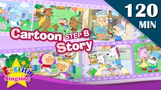 Whats thatMore Kids Cartoon story step B  Learn English  Collection of Easy conversation [upl. by Cynthie]