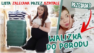 WALIZKA DO PORODU ♥ Lista zalecana przez szpitale [upl. by Eux]