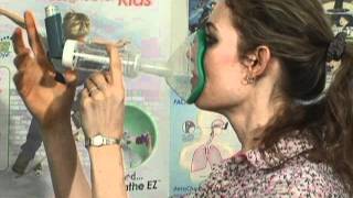 How to use your Inhaler and Aerochamber by Christine [upl. by Leuname]