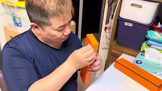 Unboxing Apple Watch x HERMES [upl. by Oilime407]