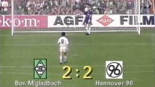 Hannover 96  Borussia M´Gladbach  Pokalfinale 1992  Das Elfmeterschießen [upl. by Petromilli203]