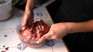 Recept  Hamburgers [upl. by Oliy]