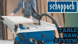 Looking at the Scheppach table saw [upl. by Melburn]