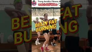 Belly fat burning  Effective exercises for women  Aerobic Shorts 197 [upl. by Egbert]