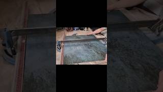 Large Porcelain Tile vs Sigma Cutter [upl. by Atnahc]