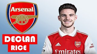 DECLAN RICE  Welcome to Arsenal 2023  Skills and Goals [upl. by Boatwright]