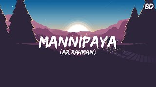 Mannipaya Song 8D  Vinnaithaandi Varuvaayaa [upl. by Edialeda]