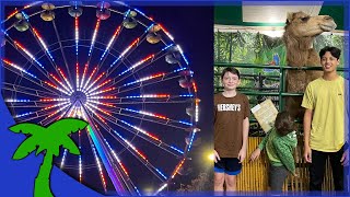 Osceola County Fair Opening Night 2022 Camels and Rides and Fried Pickles Oh My [upl. by Nylzaj]