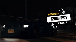 Nissan GTR R34 Drive REALISTIC GRAPHICS WITH POV in JAPAN [upl. by Ennaharas]