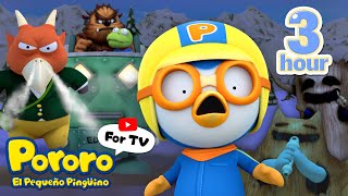 🎬Pororo Teatro de Episodios  Hay Un Monstruo  Póroro Español  Episodios Completos [upl. by Correy]