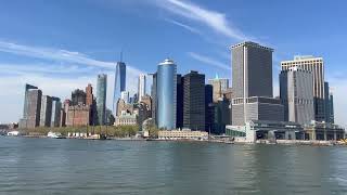 Riding the Staten Island Ferry in April 2023 [upl. by Amesari]