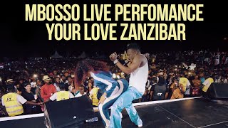 Mbosso live perfomance Huyuhapa Kidimbwi Dar es salaamTanzania [upl. by Jule733]