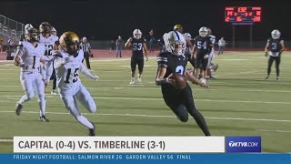 Highlights Timberline claims 210 win over Capital in rivalry bout [upl. by Anirt]