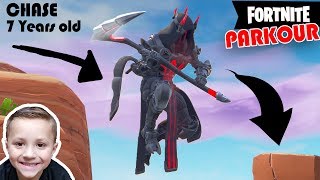 Doing Parkour on Creative Mode FORTNITE Chases Insane Fortnite Videos 7 [upl. by Oderfigis727]