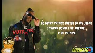 Burna Boy  Ballon Dor Ft Wizkid Lyrics [upl. by Isborne735]