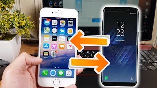 How to Transfer Between iPhone and Android Fast amp EASY ✅ Transfer PhotosVideosContactsFiles [upl. by Elyad]