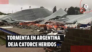 Fuerte tormenta en Argentina dejó trece personas muertas  El Espectador [upl. by Rep308]