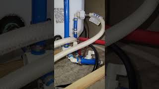 2019 East to West Della Terra 27K2D winterizing weird water heater bypass [upl. by Buonomo]