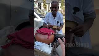 76 Years Old Baba ji selling Street food streetfood pettoosingh [upl. by Irtak428]