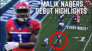 Malik Nabers EVERY ROUTE from NFL Debut vs Vikings 👀🔥 NFL Week 1 [upl. by Nalon]