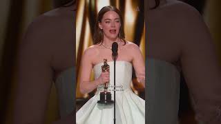 Michelle Yeoh Explains Why She Handed Emma Stone’s Oscar to Jennifer Lawrence on Stage [upl. by Belcher893]