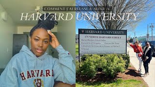 COMMENT JAI FAIT POUR ALLER À HARVARD [upl. by Yniattirb]