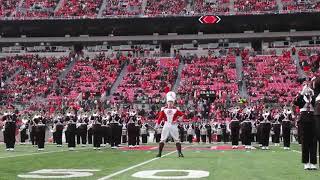 OSU Drum Major John LaVange  Michigan State Halftime Drum Major Feature  111117 [upl. by Mccarty]