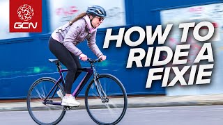 How To Ride A Fixie Like A Pro [upl. by Nitaj]