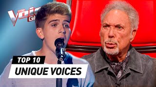 Unbelievable UNIQUE VOICES on The Voice [upl. by Margi]