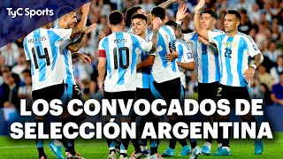 Con el CUTI ROMERO y algunas SORPRESAS LA LISTA DE SCALONI para la doble fecha de ELIMINATORIAS 🇦🇷 [upl. by Otilrac]