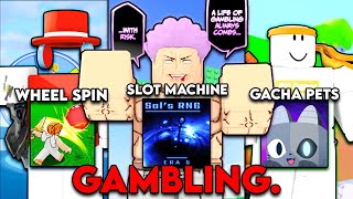 Roblox GAMBLING Games In A NUTSHELL [upl. by Lurette]