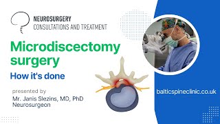 How exactly lumbar microdiscectomy surgery is being done [upl. by Jerrol]