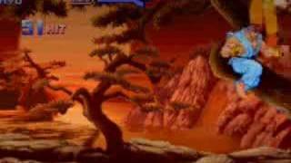 Street Fighter Alpha 3 VRyus Alternate Infinite Combo [upl. by Netsyrc]