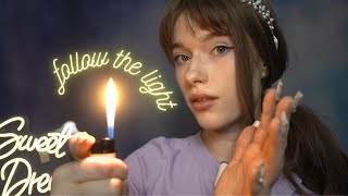 ASMR FOLLOW THE LIGHT Light Hypnosis For Deep Sleep [upl. by Atekal505]