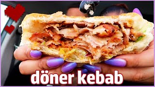 DÖNER KEBAB MUKBANG [upl. by Inattirb]