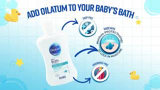 Gently Cleanse Baby’s Skin with Oilatum [upl. by Sakovich]