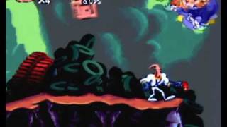 Earthworm Jim  SNES Gameplay [upl. by Sharline463]