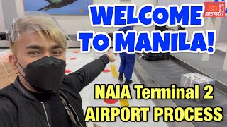 Welcome to MANILA  NAIA Terminal 2 Airport Process  IATF Quarantine Protocol  Miko Pogay [upl. by Engelbert225]