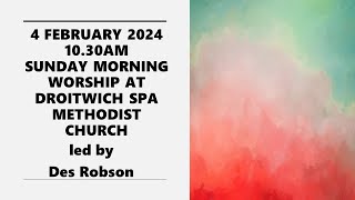 Welcome to Worship at Droitwich Spa Methodist Church [upl. by Aynek]