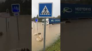 Inondations à Pertuis le 1er décembre 2019 [upl. by Laughton]