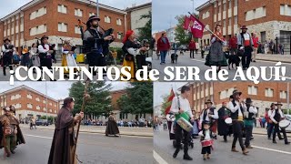 GRAN DESFILE de SAN FROILÁN FIESTAS SAN FROILÁN LEÓN 2024 PENDONES [upl. by Ronnholm]